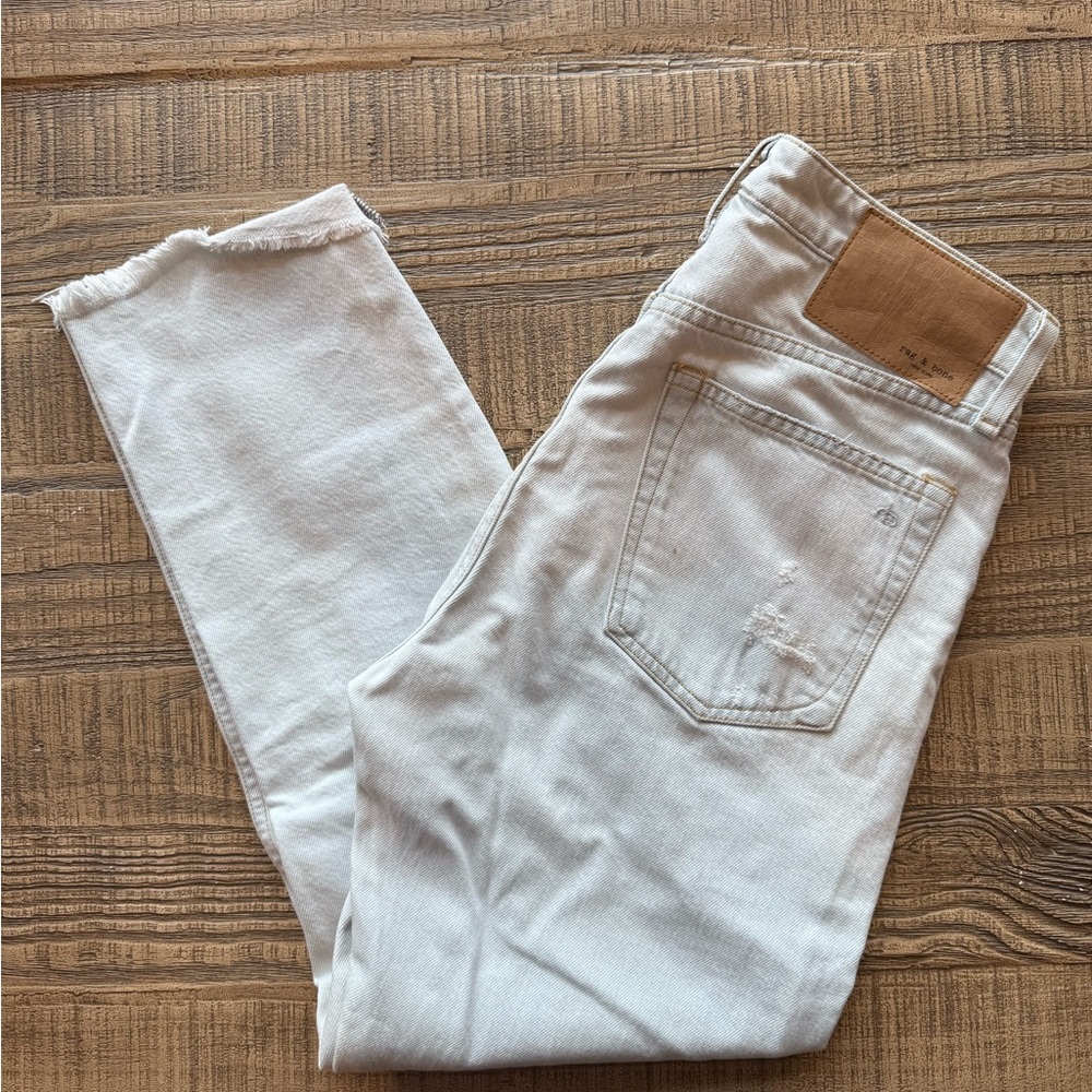 rag & bone Women's Maya High Rise Slim Jeans